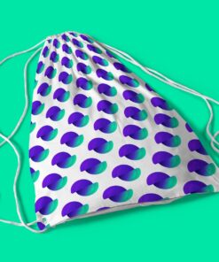 Divi Engine String Bag (Small Logos)